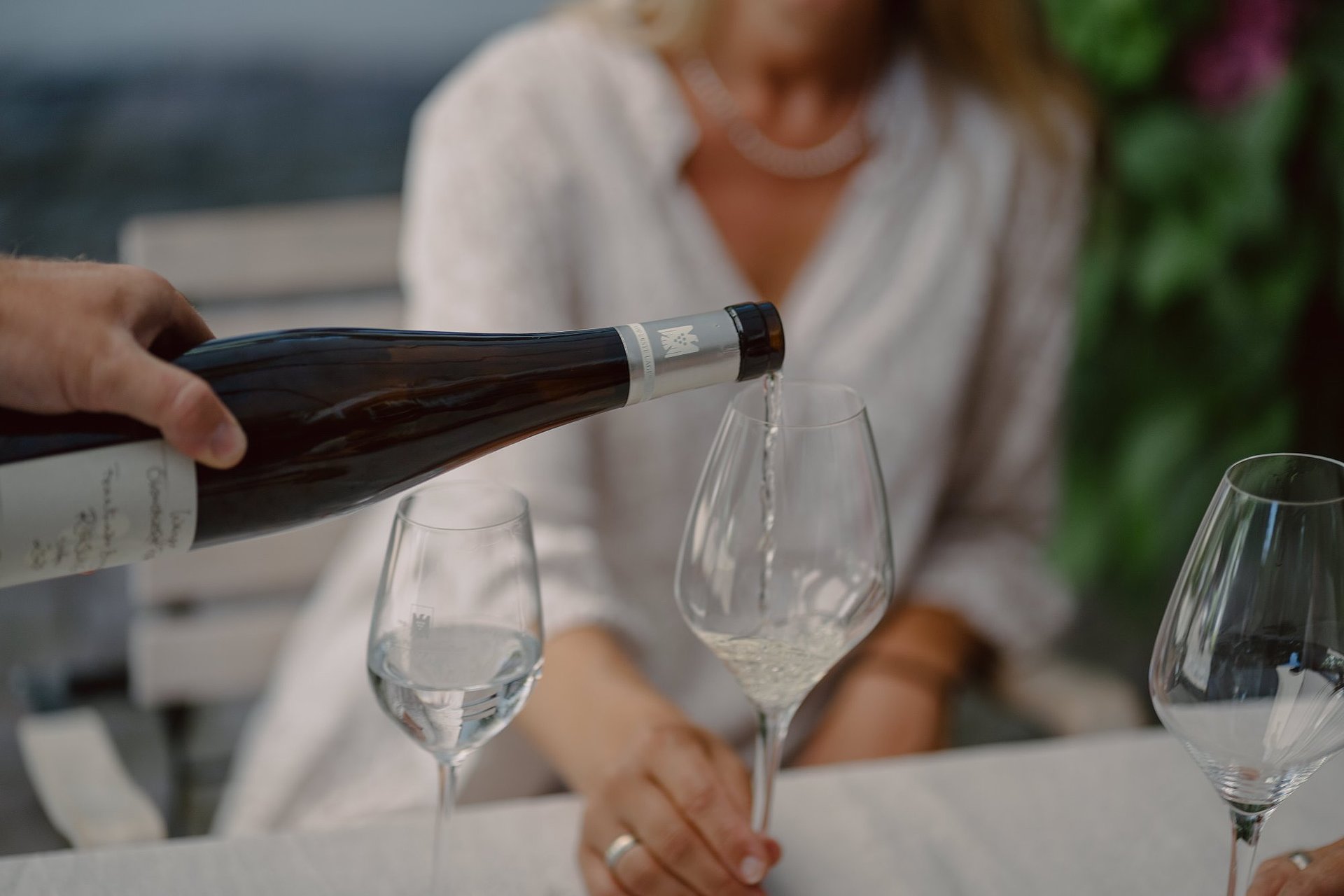 Weinprobe im Weingut Ökonomierat Rebholz in Siebeldingen in der Pfalz